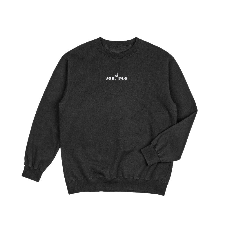 John 14:6 Sweater Black 