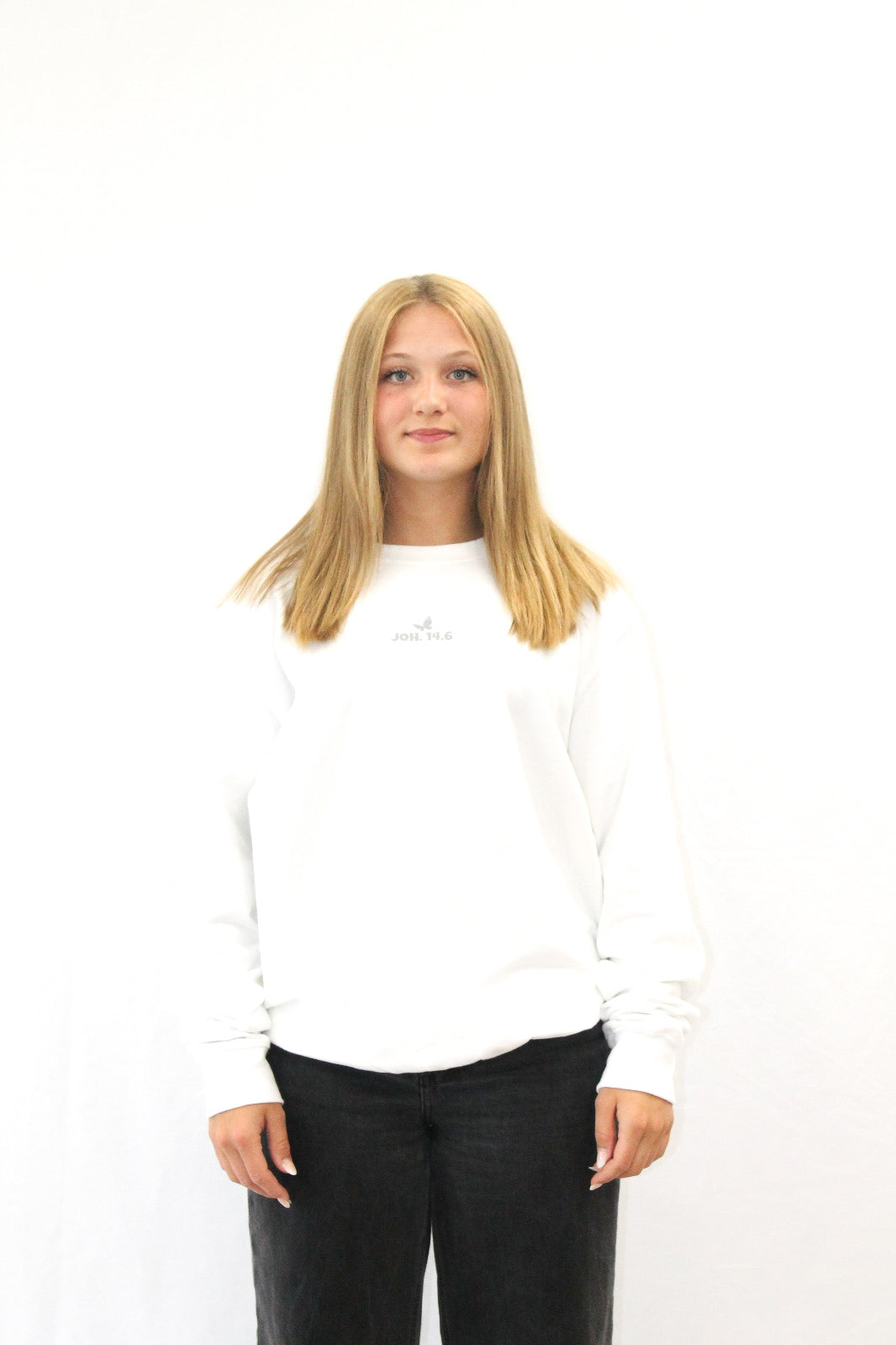 John 14:6 Sweater White 