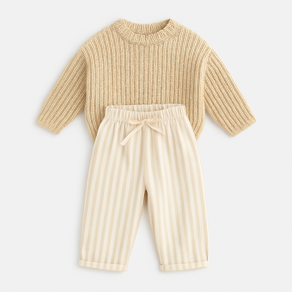 Knit Sweater + Pants Bundle