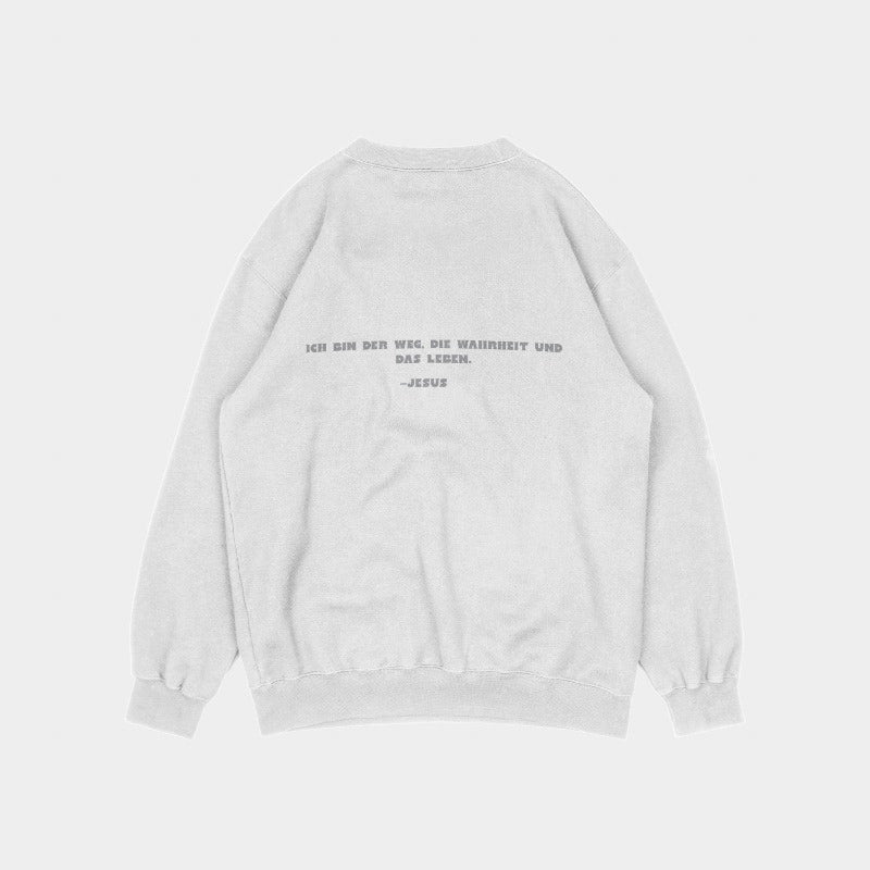 John 14:6 Sweater White 