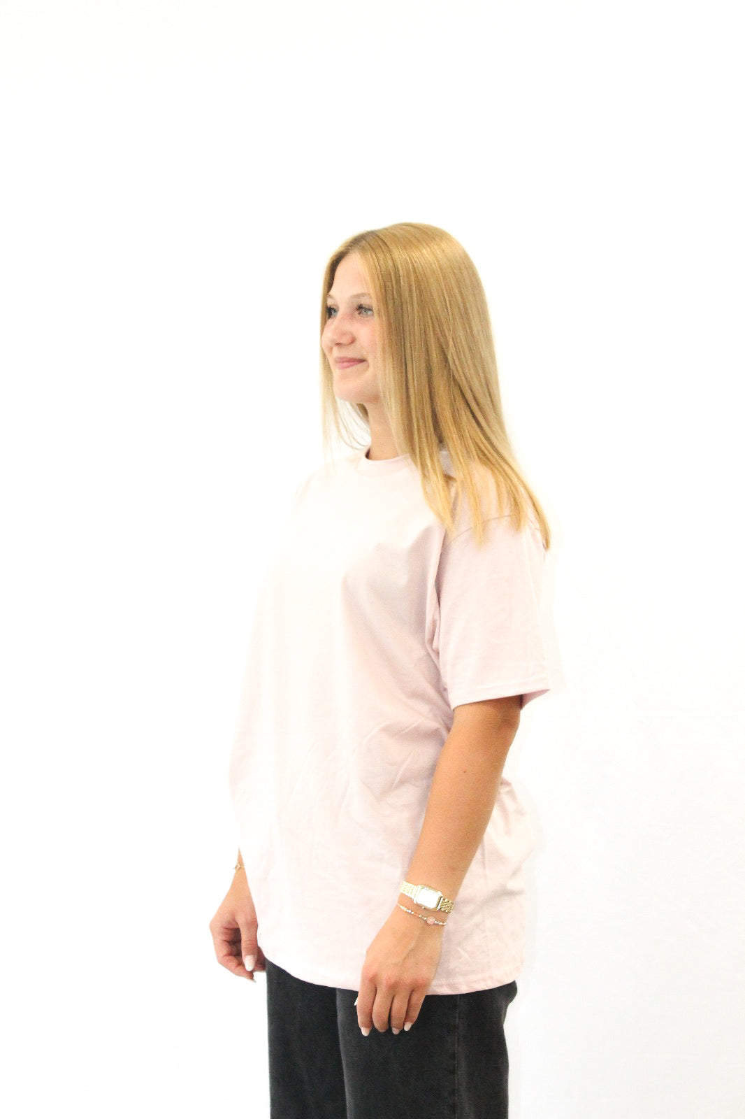 Jesus Saves T-Shirt Soft Pink 
