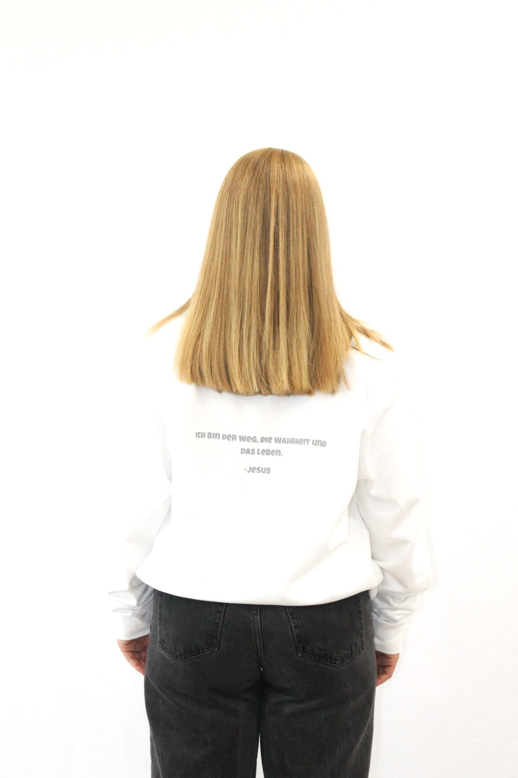 John 14:6 Sweater White 