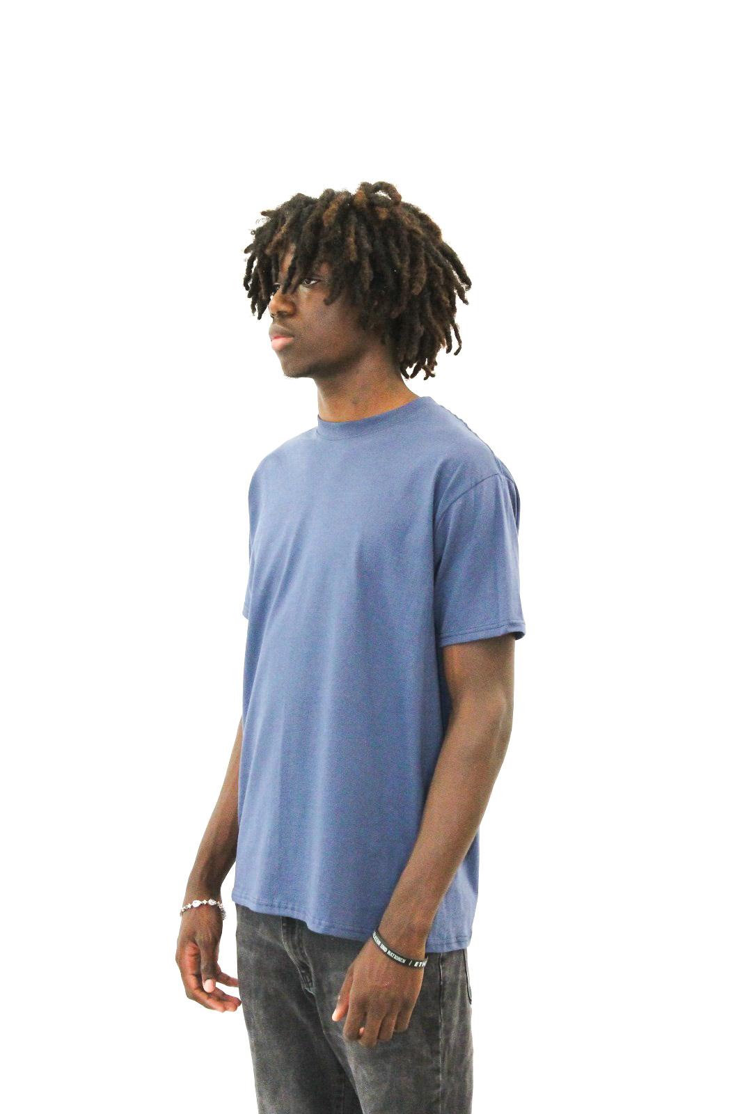 Jesus Saves T-Shirt Navy Blue 